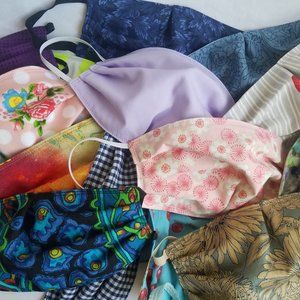 Pick your prints!  Cotton Face Mask New 1 Mask